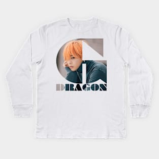 BIGBANG G-Dragon Typography Kids Long Sleeve T-Shirt